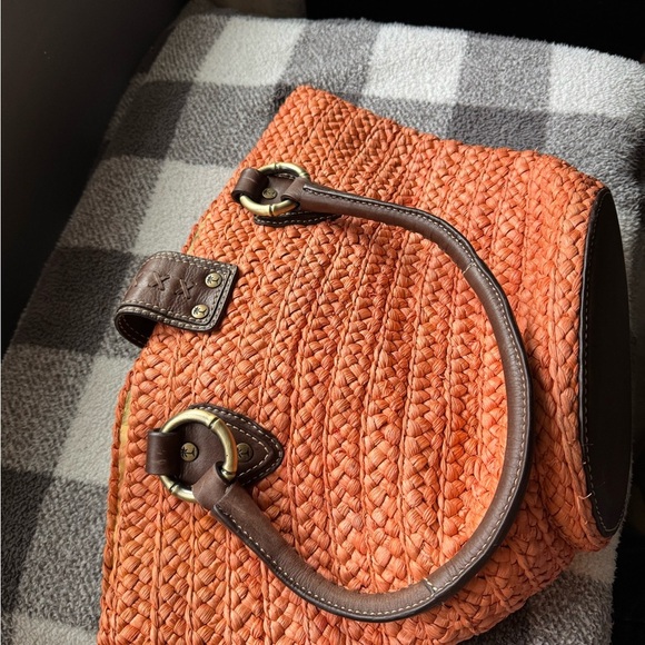 Braided Tan Tote Bag - Picture 2 of 9